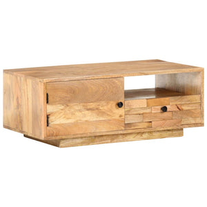 Couchtisch Mango Massivholz 90x50 cm