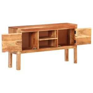 Akazie Massivholz Sideboard 116 cm