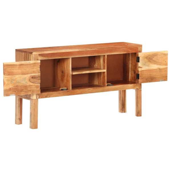 Akazie Massivholz Sideboard 116 cm
