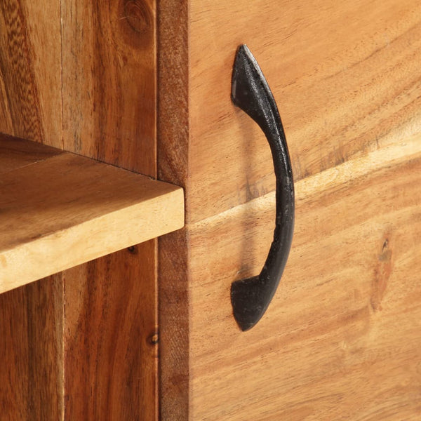 Akazie Massivholz Sideboard 116 cm