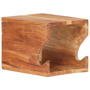 vidaXL Support mural pour vélo 35x25x25 cm en bois d'acacia massif
