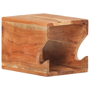 vidaXL Support mural pour vélo 35x25x25 cm en bois d'acacia massif