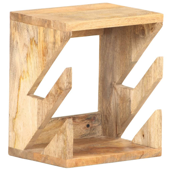 vidaXL Support mural pour skateboard 25x20x30 cm Bois de manguier massif
