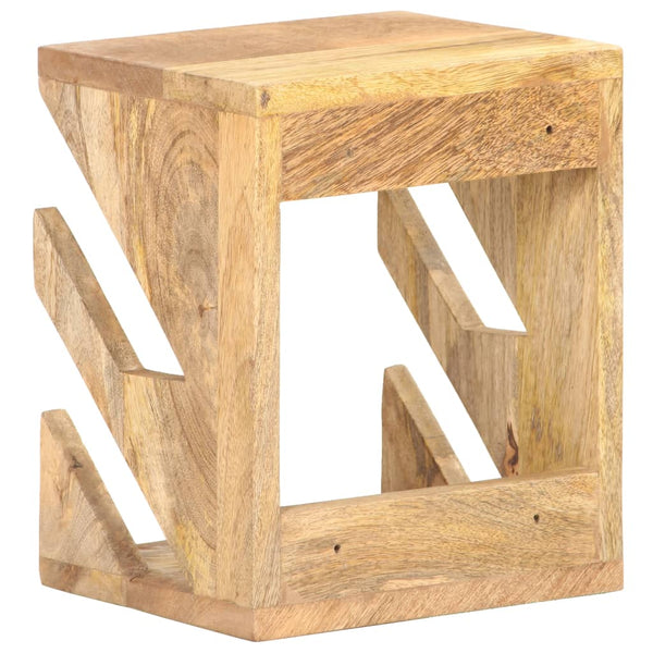 vidaXL Support mural pour skateboard 25x20x30 cm Bois de manguier massif