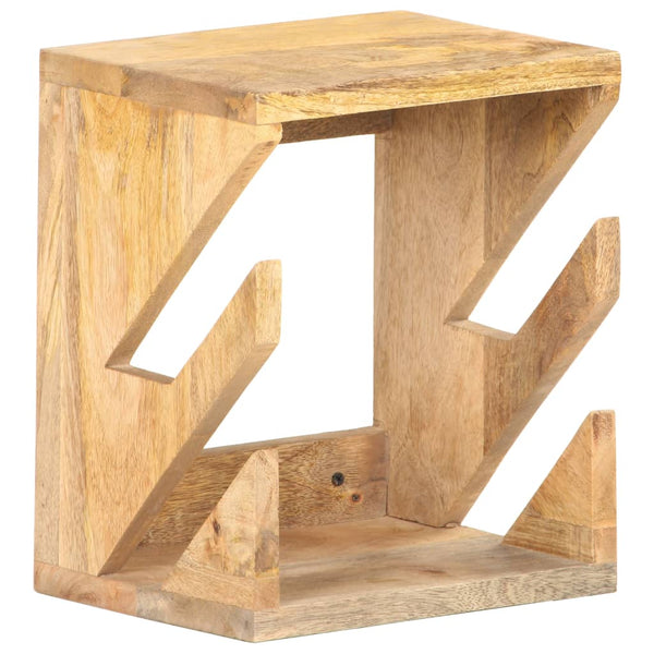vidaXL Support mural pour skateboard 25x20x30 cm Bois de manguier massif
