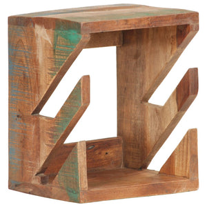 vidaXL Support mural pour skateboard 25x20x30 cm Bois massif recyclé