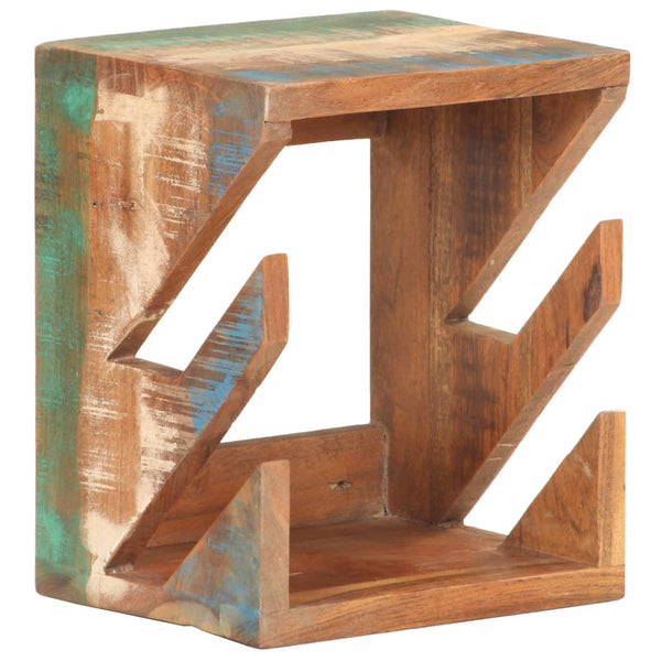 vidaXL Support mural pour skateboard 25x20x30 cm Bois massif recyclé