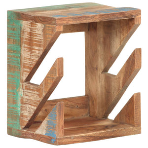 vidaXL Support mural pour skateboard 25x20x30 cm Bois massif recyclé