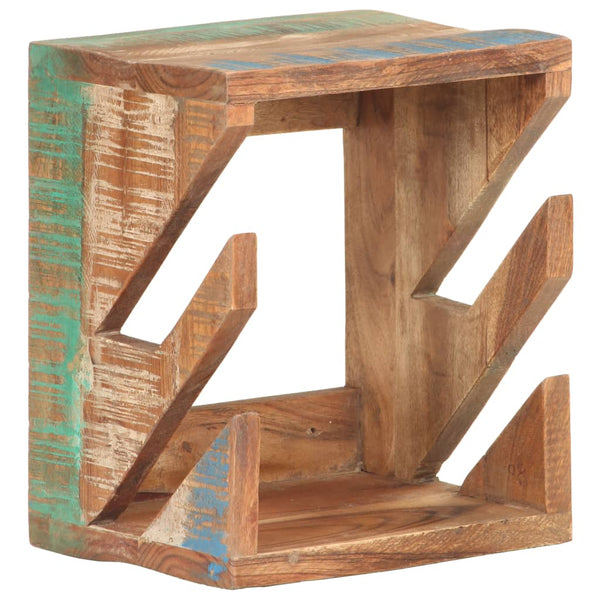vidaXL Support mural pour skateboard 25x20x30 cm Bois massif recyclé