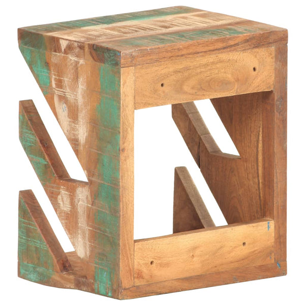 vidaXL Support mural pour skateboard 25x20x30 cm Bois massif recyclé