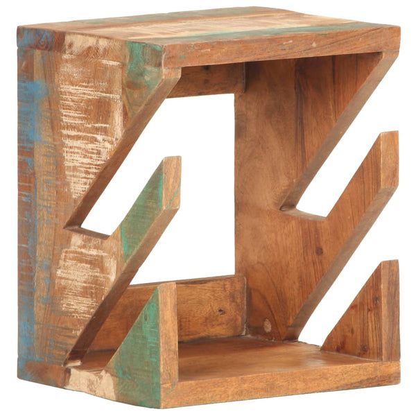 vidaXL Support mural pour skateboard 25x20x30 cm Bois massif recyclé