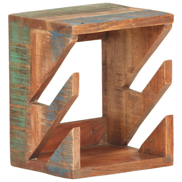 vidaXL Support mural pour skateboard 25x20x30 cm Bois massif recyclé