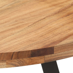 Akazie Esstisch 80 cm Massivholz