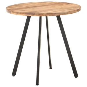Akazie Esstisch 80 cm Massivholz
