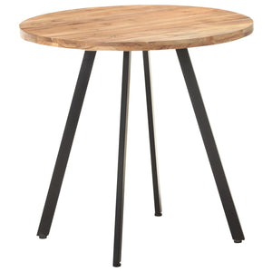 Akazie Esstisch 80 cm Massivholz