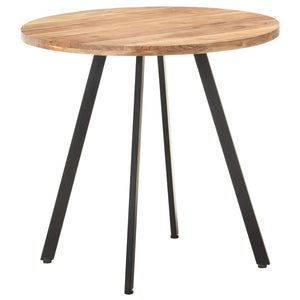 Akazie Esstisch 80 cm Massivholz