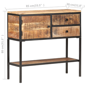 Sideboard aus Mangoholz, 85 cm