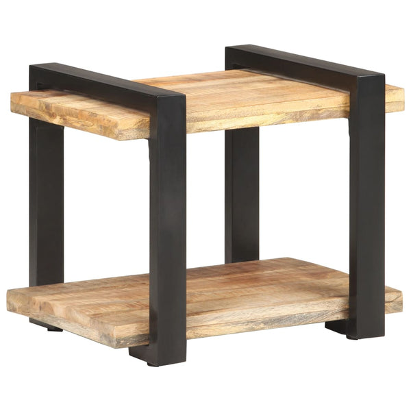 Nachttisch aus Mangoholz 50x40x40 cm
