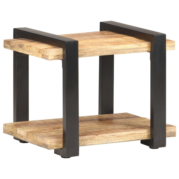 Nachttisch aus Mangoholz 50x40x40 cm