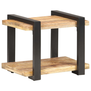 Nachttisch aus Mangoholz 50x40x40 cm
