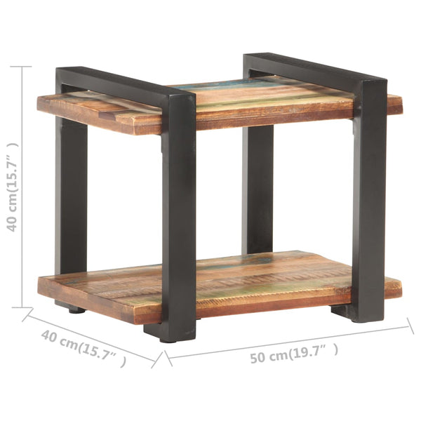 Nachttisch aus Massivholz, 50x40 cm
