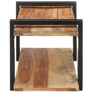 TV-Schrank Akazie Massivholz 90 cm