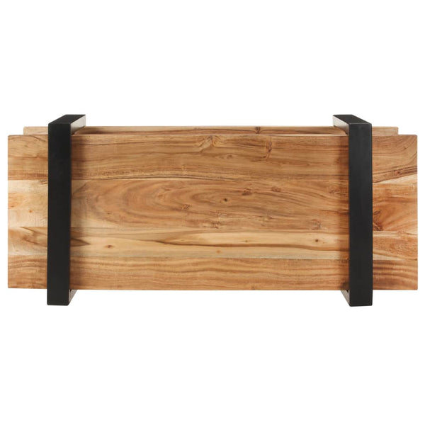 TV-Schrank Akazie Massivholz 90 cm
