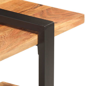 TV-Schrank Akazie Massivholz 130 cm