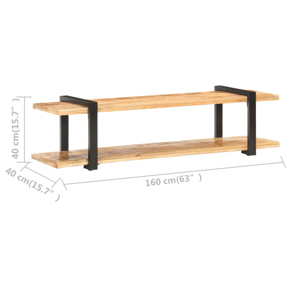 TV-Schrank 160 cm Mango Massivholz