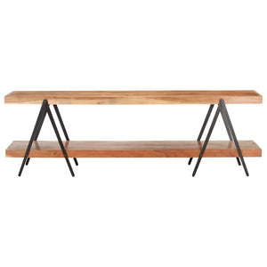 vidaXL Meuble TV 160x40x50 cm Bois d'acacia massif