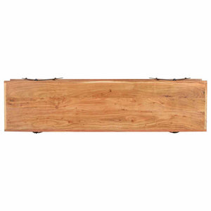 vidaXL Meuble TV 160x40x50 cm Bois d'acacia massif