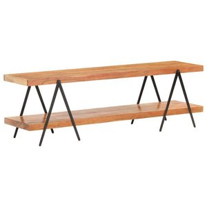 vidaXL Meuble TV 160x40x50 cm Bois d'acacia massif