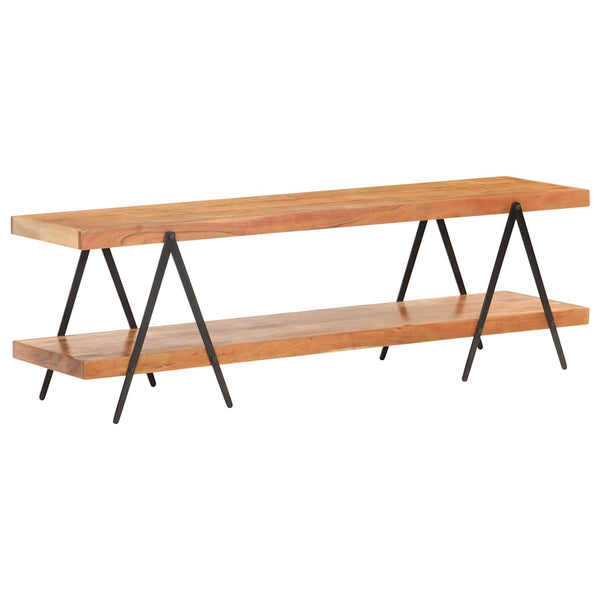 vidaXL Meuble TV 160x40x50 cm Bois d'acacia massif