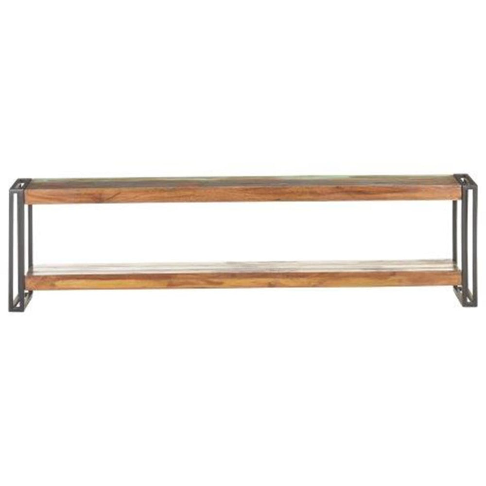 vidaXL Meuble TV 150x30x40 cm Bois massif recyclé
