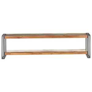 vidaXL Meuble TV 150x30x40 cm Bois massif recyclé