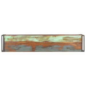 vidaXL Meuble TV 150x30x40 cm Bois massif recyclé