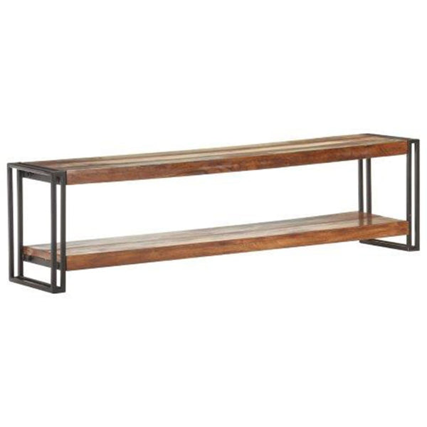 vidaXL Meuble TV 150x30x40 cm Bois massif recyclé
