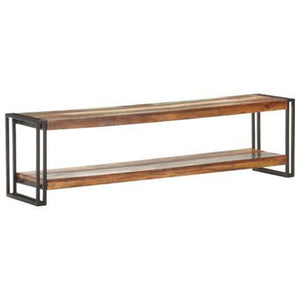vidaXL Meuble TV 150x30x40 cm Bois massif recyclé