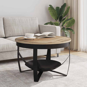 Couchtisch Mangoholz Ø68cm