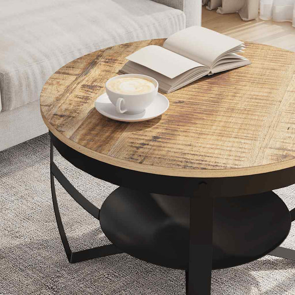 Couchtisch Mangoholz Ø68cm