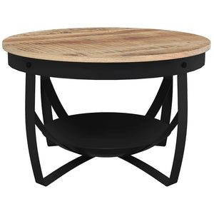 Couchtisch Mangoholz Ø68cm
