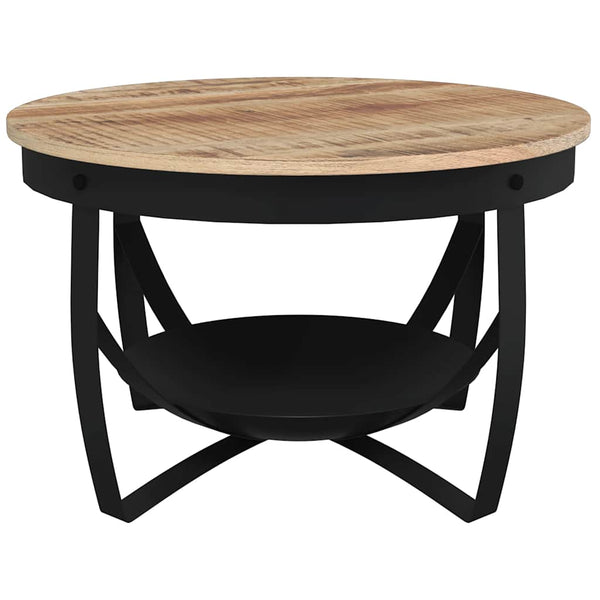 Couchtisch Mangoholz Ø68cm