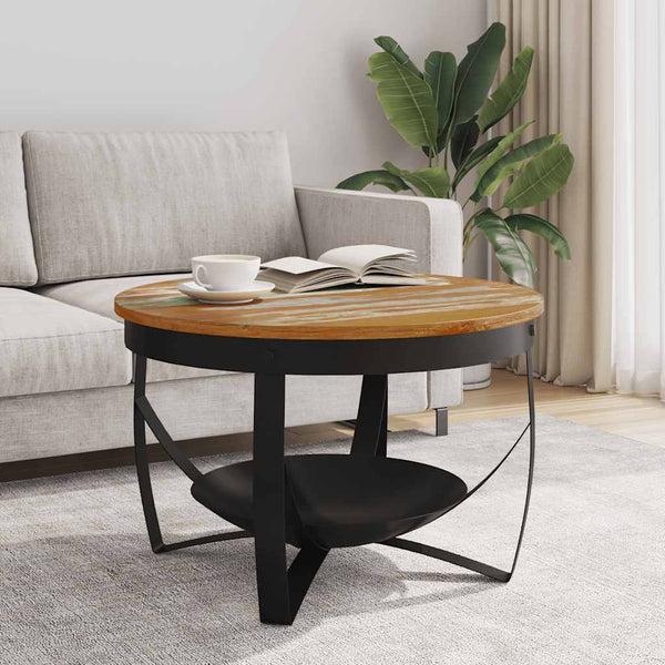 Couchtisch Altholz Ø68cm