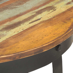 Couchtisch Altholz Ø68cm