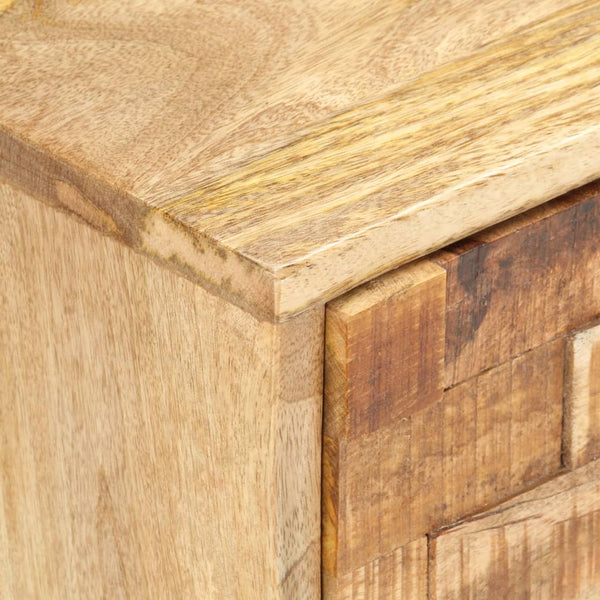 Meuble TV vidaXL 120x30x45 cm Bois de manguier massif