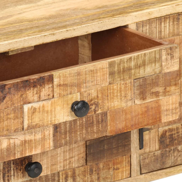 Meuble TV vidaXL 120x30x45 cm Bois de manguier massif