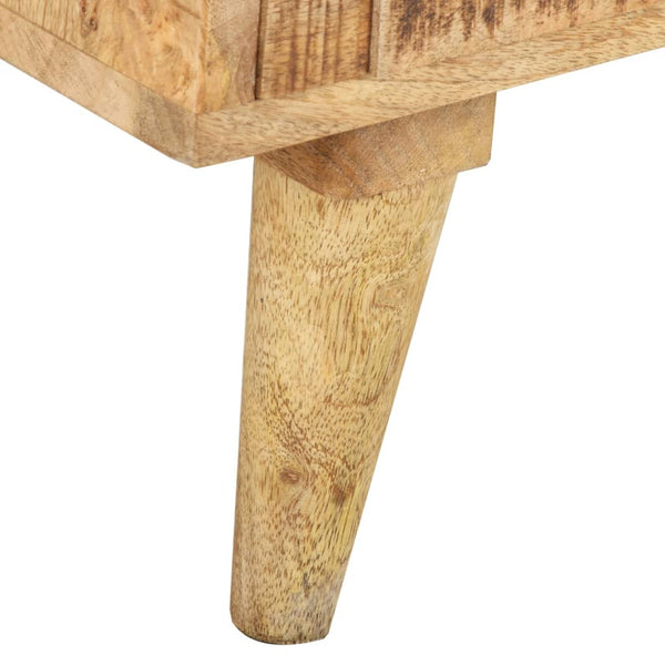 Meuble TV vidaXL 120x30x45 cm Bois de manguier massif