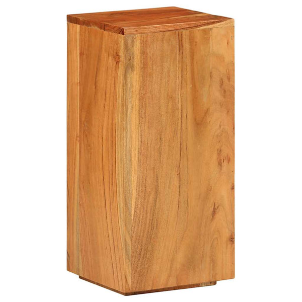 vidaXL Supports de plantes 2 pcs Bois d'acacia massif