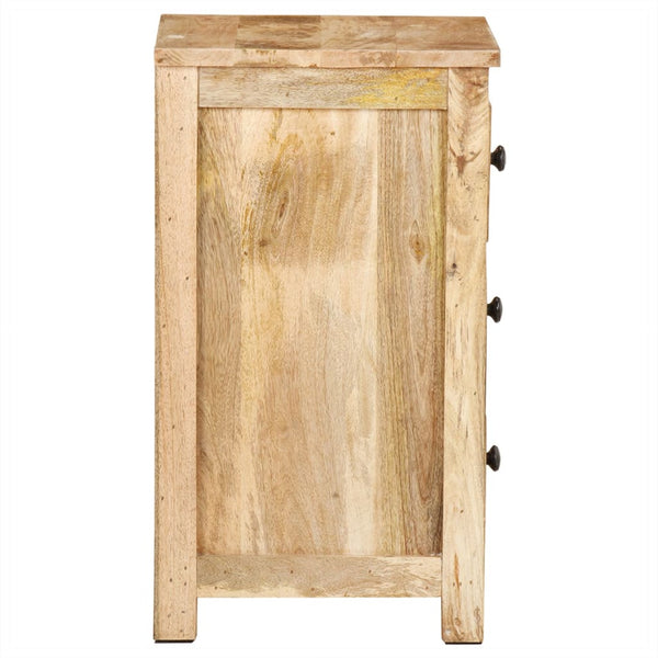 Mango Nachttisch Massivholz 45x35x60 cm
