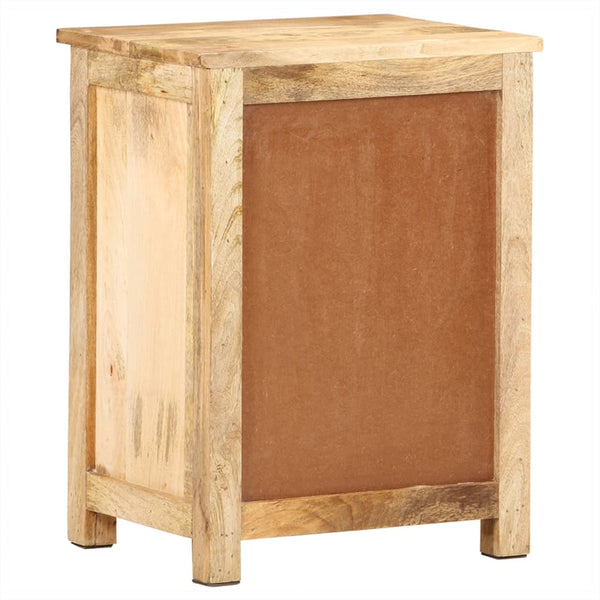 Mango Nachttisch Massivholz 45x35x60 cm